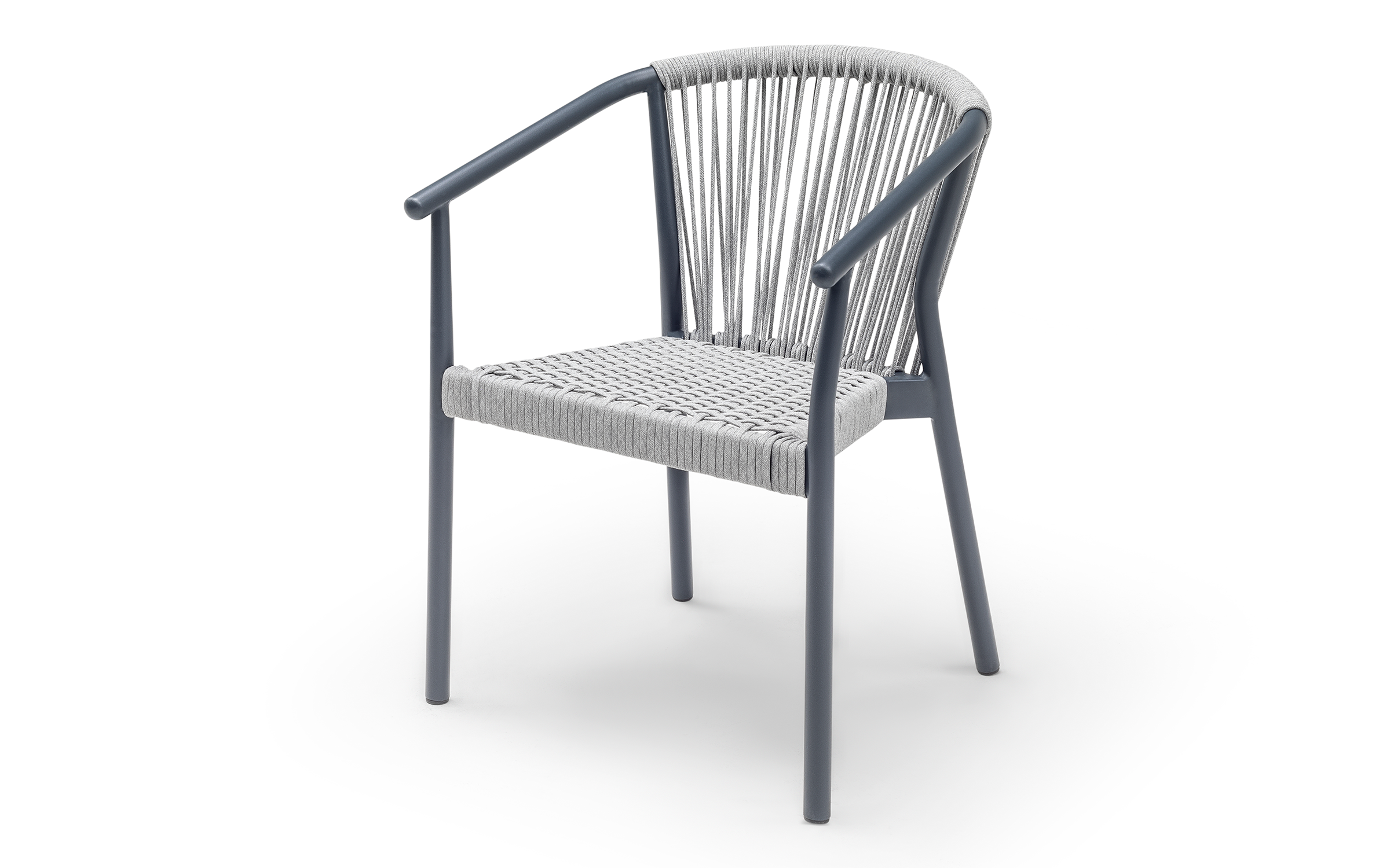 Garden chair Luna, anthracite  1